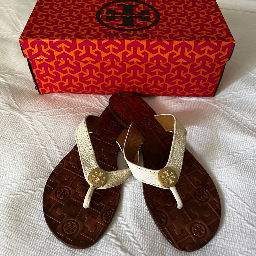 Tory Burch Women's Thora Flat Thong Sandal